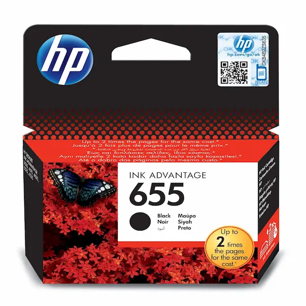 OEM HP 655 Ink - Black