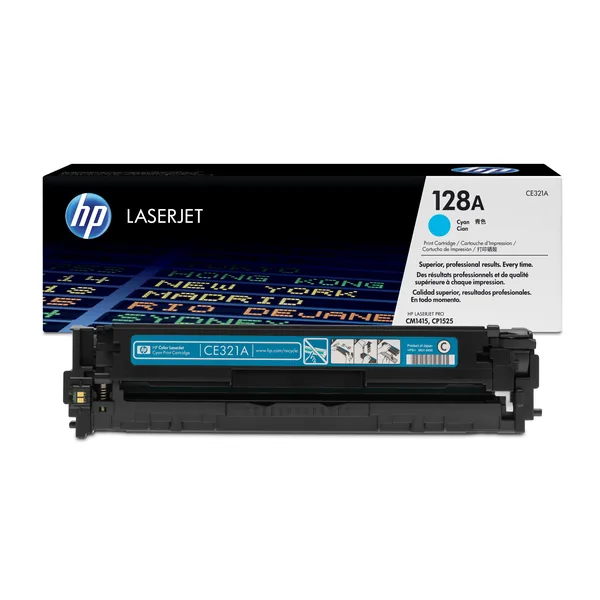 OEM HP 128A - (CE321A) Toner - Cyan